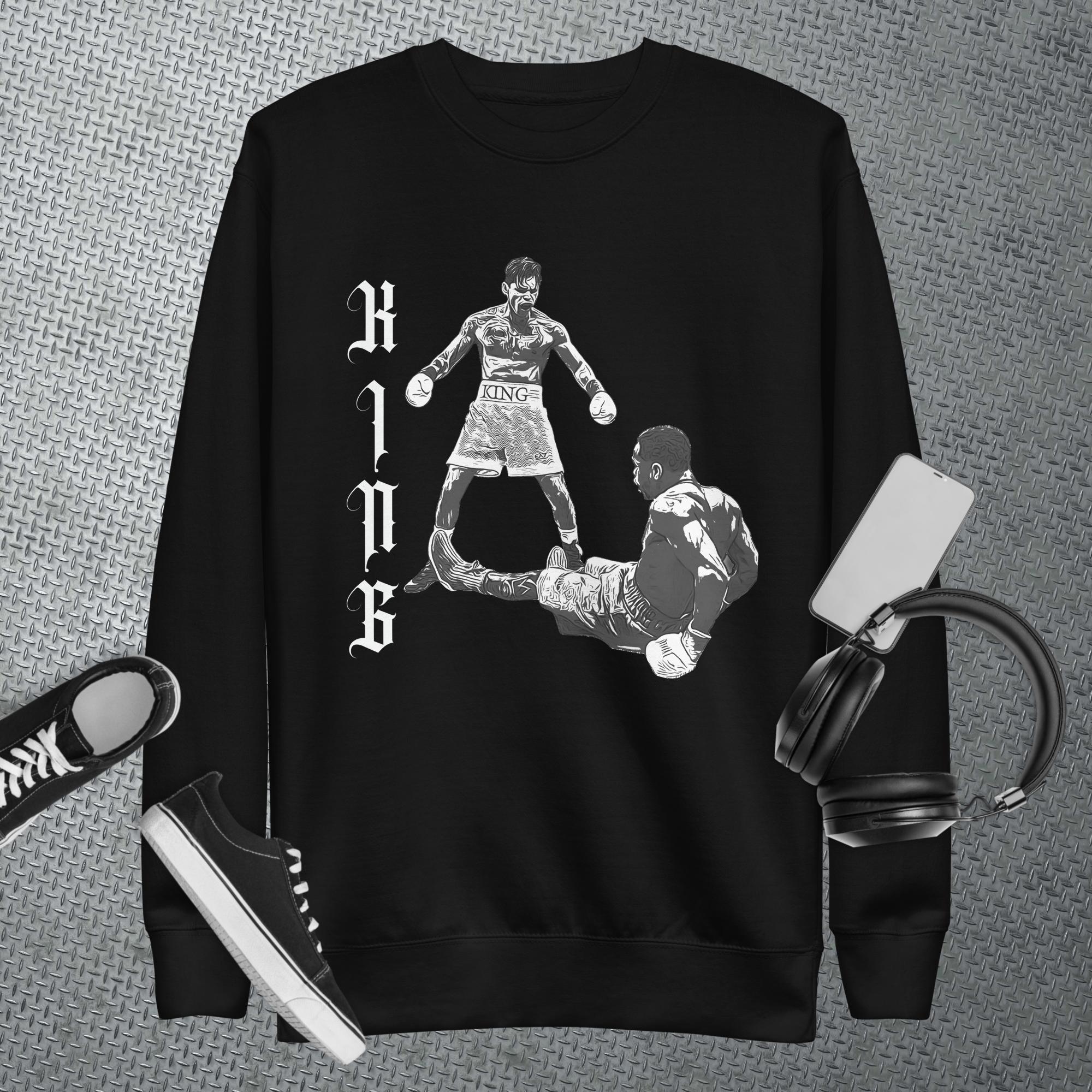 Ryan vs Devin - KING - BW - Unisex Premium Sweatshirt